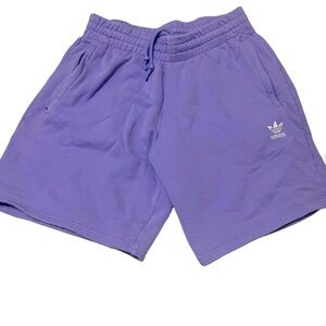 Product: Lavender adidas sweat shorts